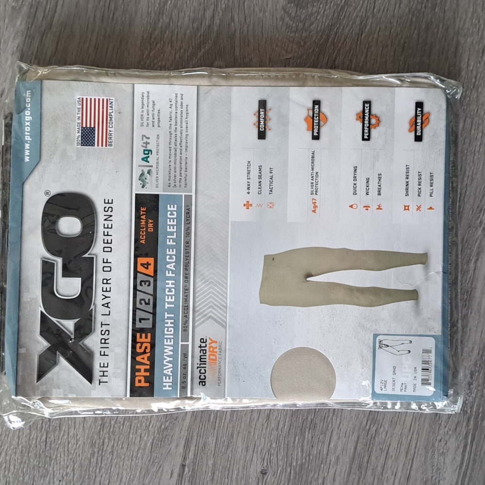 Xgo Phase 4 Heavyweight Tech Face Fleece Pants size Large